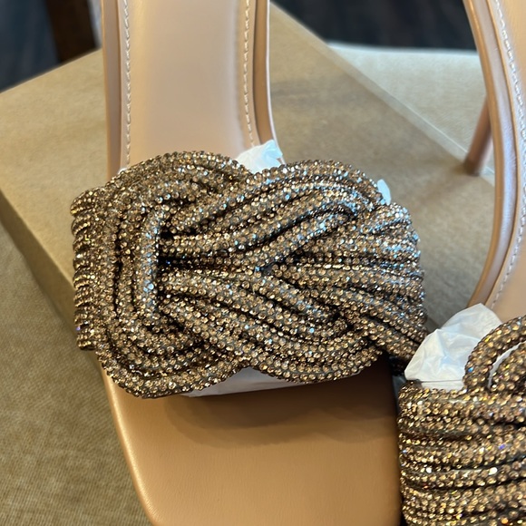 NIB STUNNING BRONZE/COPPER HEELS 9 - Picture 9 of 10